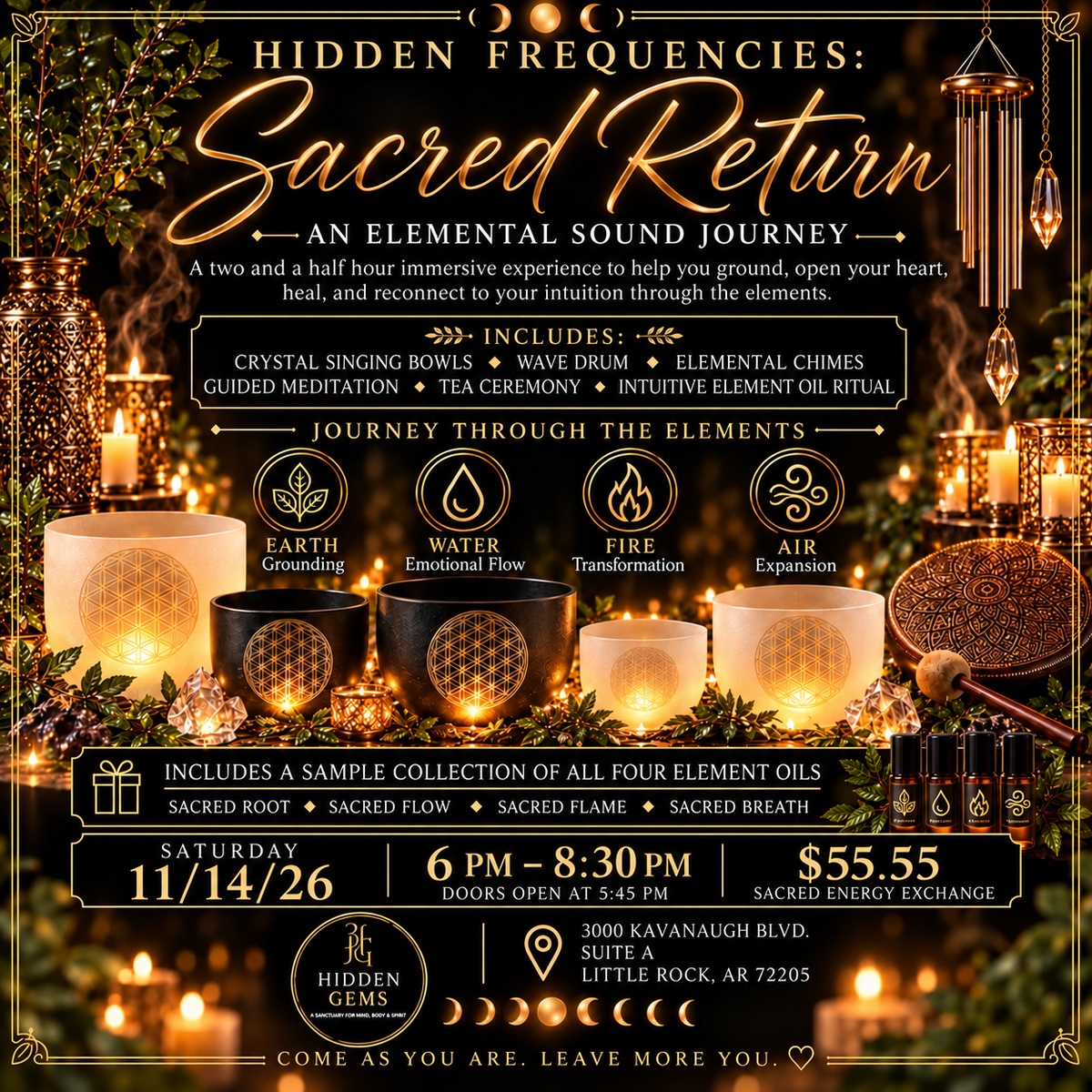 HIDDEN FREQUENCIES: SACRED RETURN