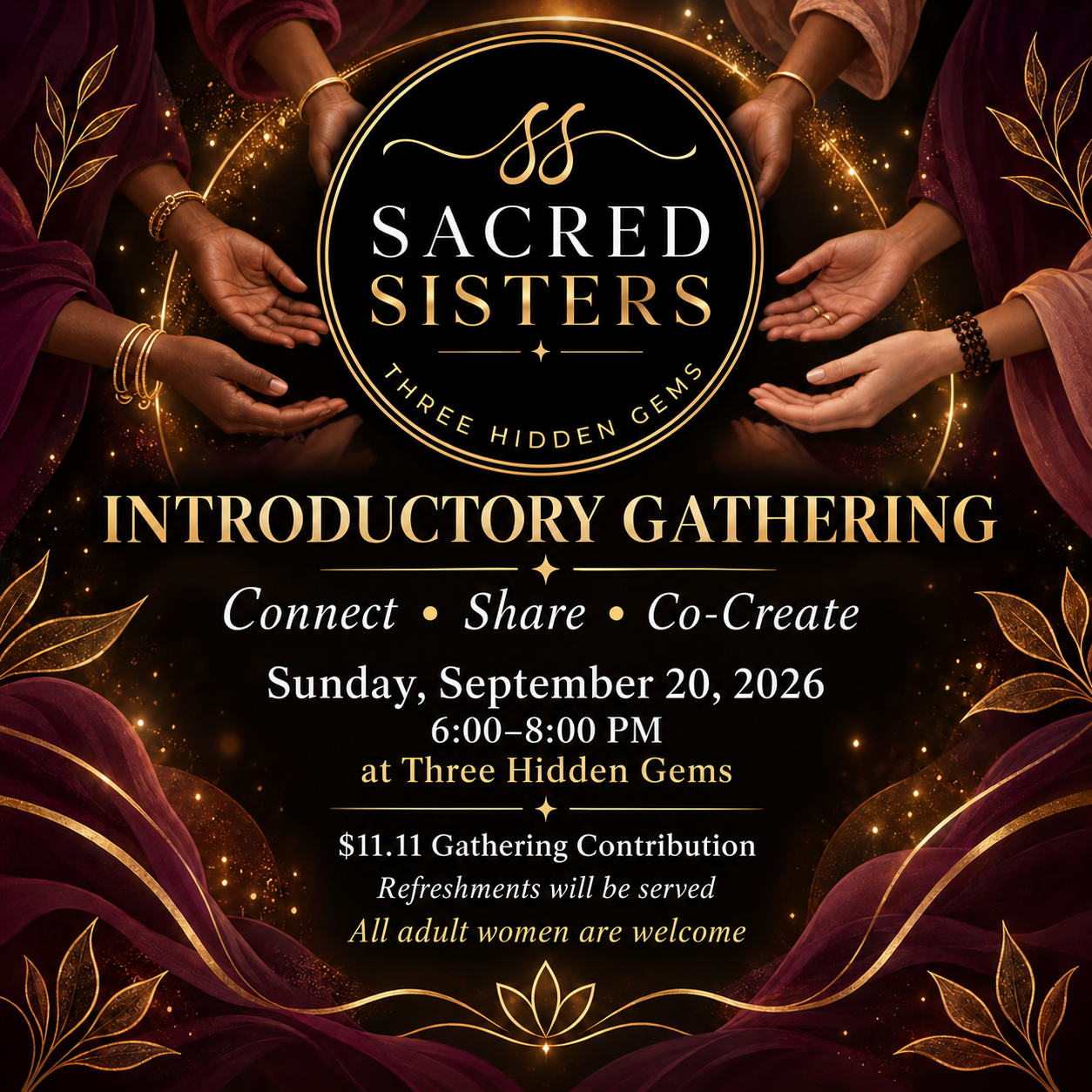 SACRED SISTERS | AN INTRODUCTORY GATHERING