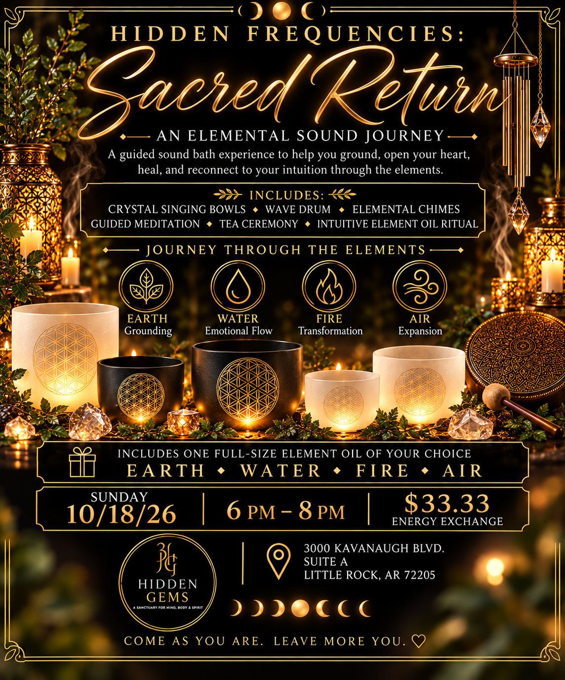 HIDDEN FREQUENCIES: SACRED RETURN
