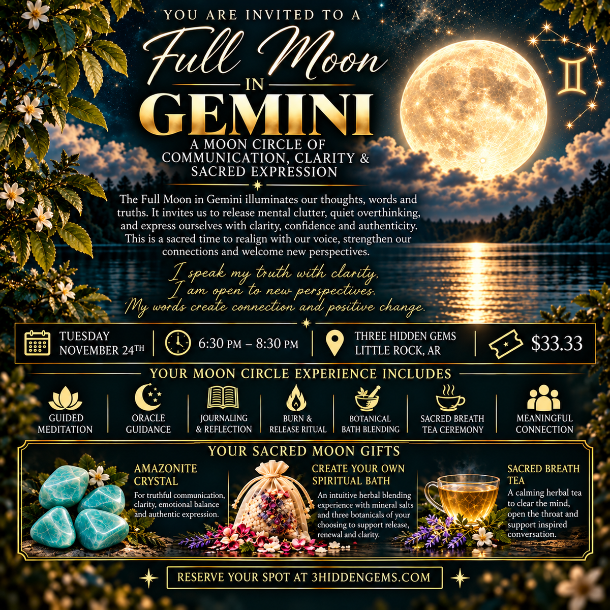 FULL MOON IN GEMINI