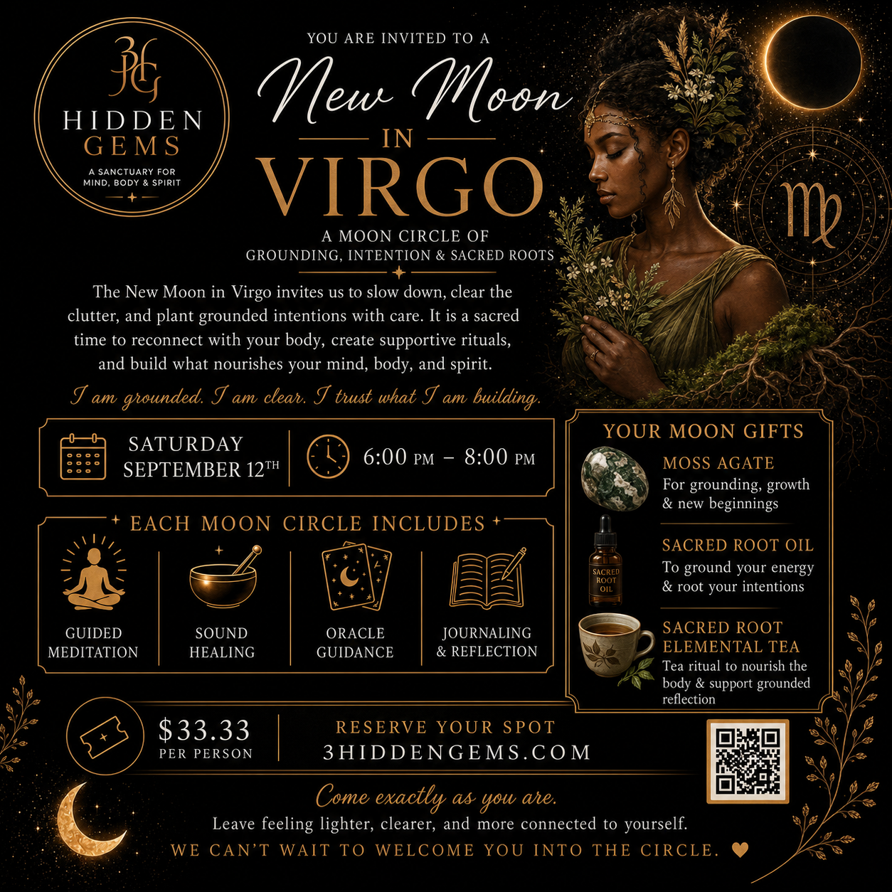 NEW MOON IN VIRGO