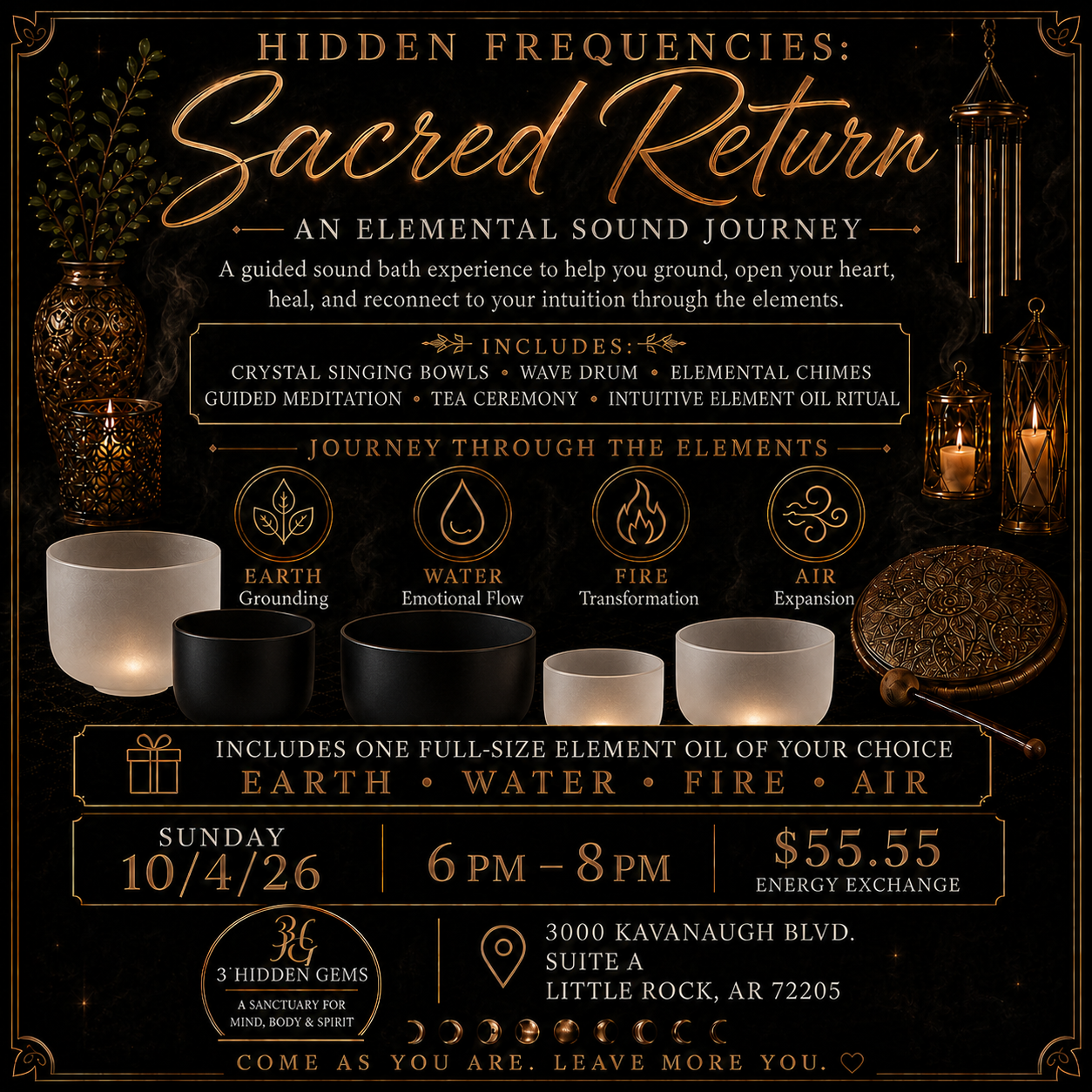 HIDDEN FREQUENCIES: SACRED RETURN